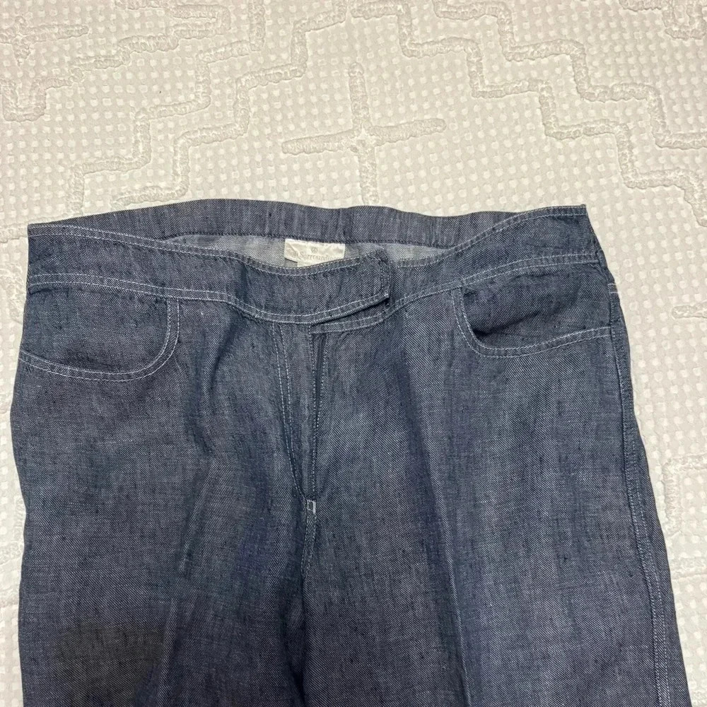Soft Surroundings tall linen pants.   Smoke free home. - Picture 2 of 8